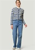 Strickjacke creamdark blue
