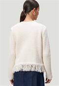 Strickjacke creamwhite