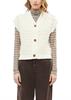 Strickjacke creme