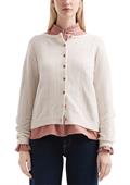 Strickjacke creme