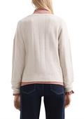 Strickjacke creme