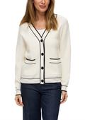 Strickjacke creme