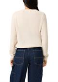 Strickjacke creme