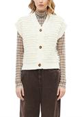 Strickjacke creme
