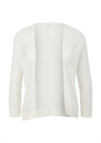 Strickjacke creme
