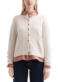 Strickjacke creme