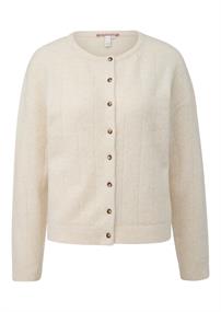 Strickjacke creme