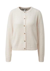 Strickjacke creme