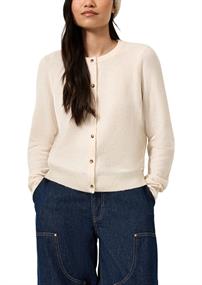Strickjacke creme