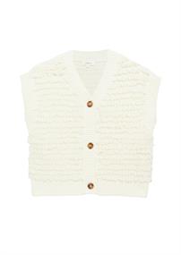 Strickjacke creme