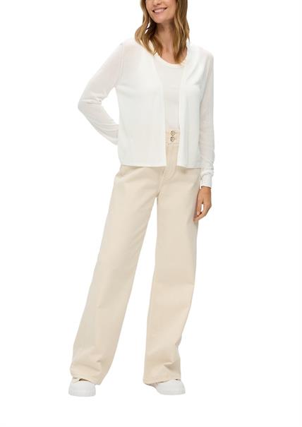 Strickjacke creme