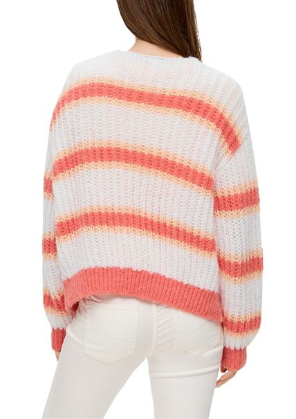 Strickjacke creme