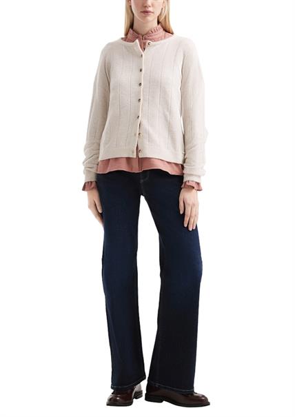 Strickjacke creme