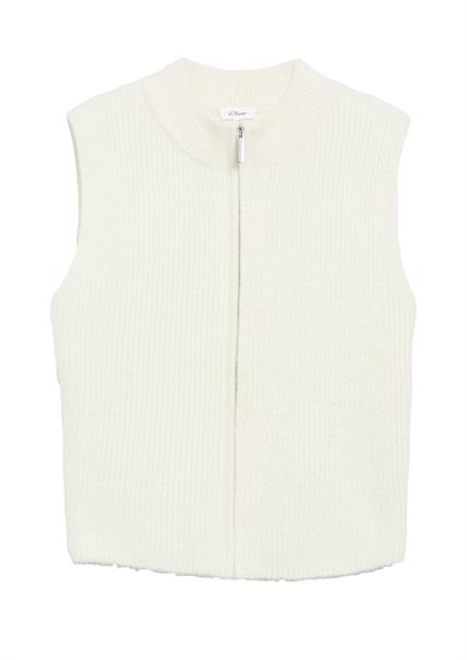 Strickjacke creme