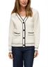 Strickjacke creme