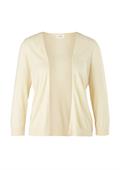 Strickjacke gelb