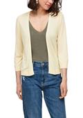 Strickjacke gelb