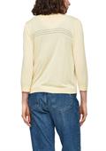 Strickjacke gelb