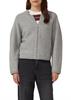 Strickjacke grau
