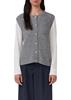 Strickjacke grau