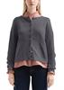 Strickjacke grau