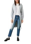 Strickjacke grau