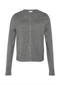 Strickjacke grau
