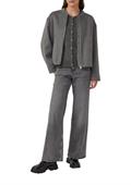 Strickjacke grau