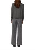 Strickjacke grau