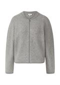 Strickjacke grau