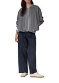 Strickjacke grau