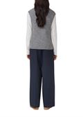 Strickjacke grau