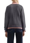 Strickjacke grau