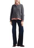 Strickjacke grau