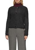 Strickjacke grau