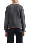 Strickjacke grau