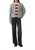 Strickjacke grau