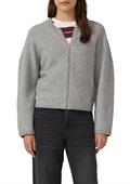 Strickjacke grau