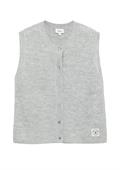 Strickjacke grau