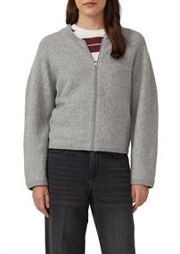 Strickjacke grau