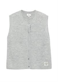 Strickjacke grau