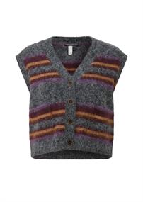 Strickjacke grau