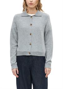 Strickjacke grau