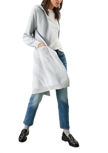 Strickjacke grau