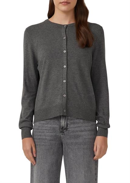 Strickjacke grau