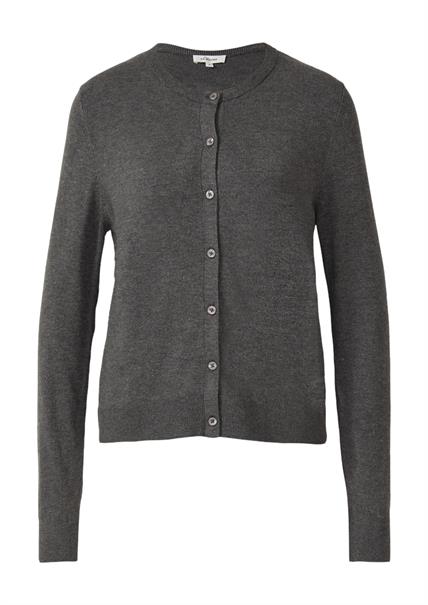 Strickjacke grau