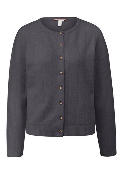 Strickjacke grau