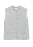 Strickjacke grau