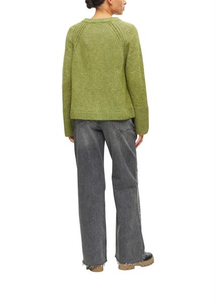 Strickjacke grün