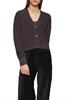 Strickjacke lila